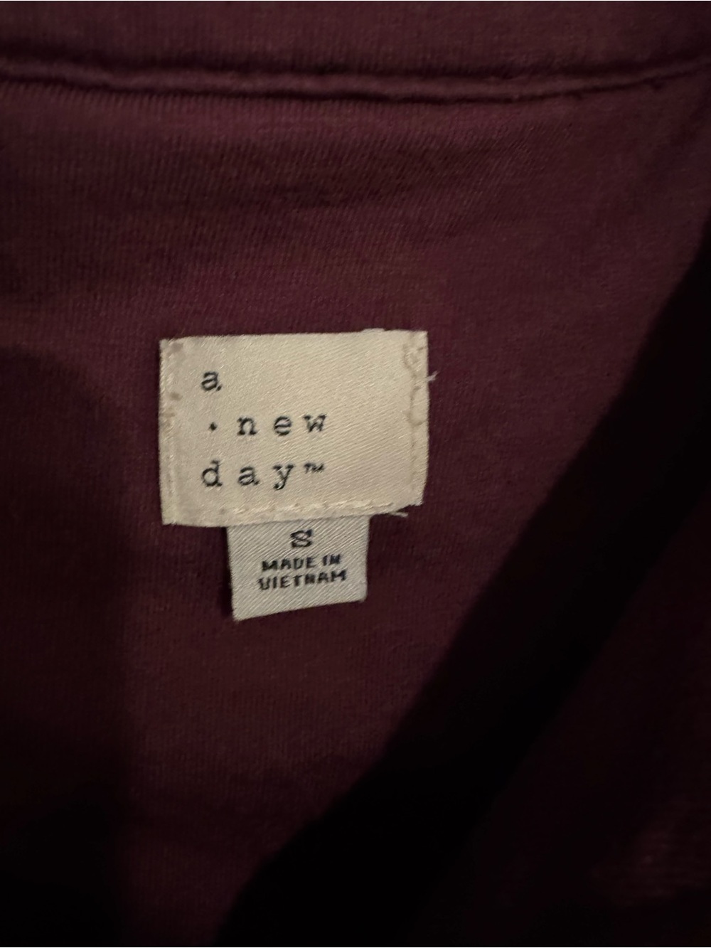 a new day Crop Half Zip Sweatshirt Size Small - Picture 4 of 6
